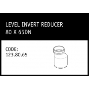 Marley Solvent Joint Level Invert Reducer 80 x 65DN - 123.80.65